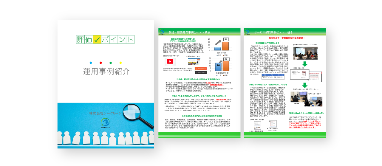 評価ポイント運用事例集